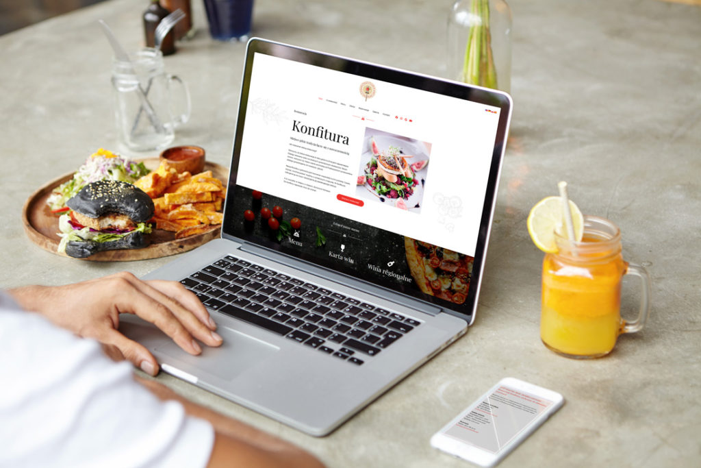 Strona dla restauracji