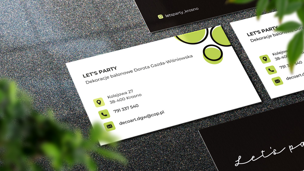 wizytowka lets party
